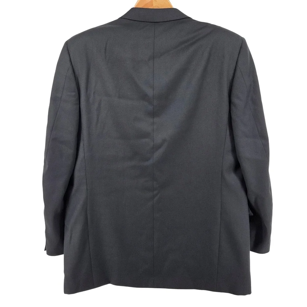 CANALI Men's Charcoal Grey Wool Suit Jacket Blazer Sport Coat Made in‎ Italy 46R